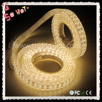 3014 SMD Waterproof LED Strip Light Warm White 12V
